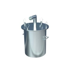 Titanium Vessel, Nitric & Aqua Regia.