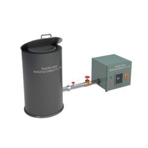 Silver Gas Melting Machine